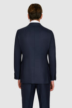 Load image into Gallery viewer, New SUITREVIEW Elmhurst Midnight Blue Pure Wool Zegna Traveller Suit - Size 38R