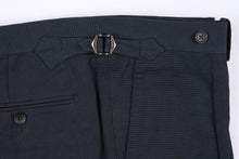 Load image into Gallery viewer, New Suitsupply Vigo Navy Blue Cotton Linen Pants - Suit Sizes 44R (W38), 46R (W40), 48R (W42)