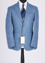 Load image into Gallery viewer, New Suitsupply Havana Light Blue Wool, Silk, Linen, Cashmere Blazer - Size 36R and 38R