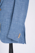 Load image into Gallery viewer, New Suitsupply Havana Light Blue Wool, Silk, Linen, Cashmere Blazer - Size 36R and 38R