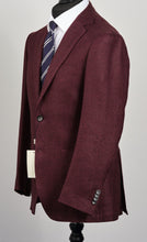 Load image into Gallery viewer, New Suitsupply Havana Dark Burgundy Magenta Speckled Wool/Linen Blazer - Size 38R