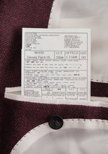 Load image into Gallery viewer, New Suitsupply Havana Dark Burgundy Magenta Speckled Wool/Linen Blazer - Size 38R