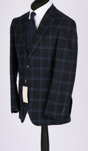 Load image into Gallery viewer, New Suitsupply Havana Navy Check Pure Wool Flannel Blazer - Most Regular Sizes Available