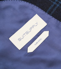 Load image into Gallery viewer, New Suitsupply Havana Navy Check Pure Wool Flannel Blazer - Most Regular Sizes Available