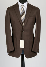 Load image into Gallery viewer, New Suitsupply Havana Dark Brown Pure Wool Flannel Blazer - Size 36R and 38R