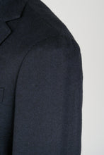 Load image into Gallery viewer, New Suitsupply Havana Dark Navy Herringbone Wool and Cashmere Blazer - Size 42S and 42R