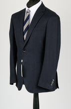 Load image into Gallery viewer, New Suitsupply Havana Dark Navy Herringbone Wool and Cashmere Blazer - Size 42S and 42R