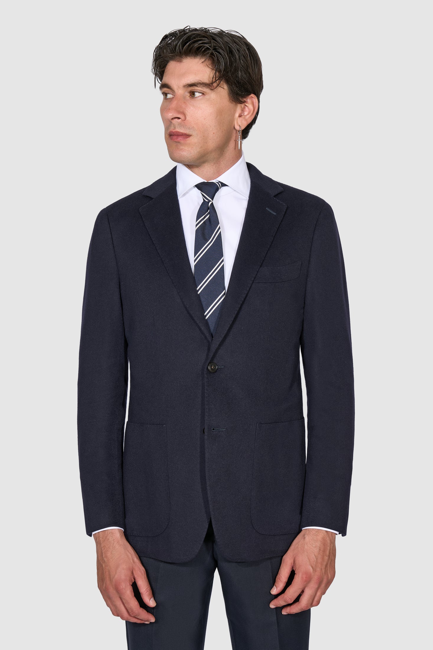 New Suitsupply Havana Navy Blue Pure Cashmere Blazer - Size 36S, 36R, 38S, 38R, 40S, 42R, 46L