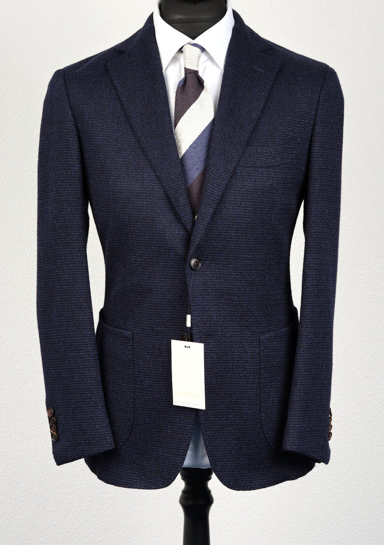 New Suitsupply Havana Navy Alpaca Unlined Blazer - Size 36S