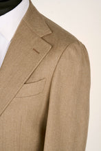 Load image into Gallery viewer, New Suitsupply Havana Light Brown Wool and Cashmere Wide Lapel Blazer - Size 38R, 40S, 42L