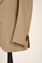 Load image into Gallery viewer, New Suitsupply Havana Light Brown Wool and Cashmere Wide Lapel Blazer - Size 38R, 40S, 42L