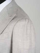 Load image into Gallery viewer, New Suitsupply Havana Light Gray Linen, Wool, Mulberry Silk DB Zegna Blazer - Size 36R and 40S (Final Sale)