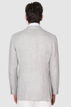 Load image into Gallery viewer, New Suitsupply Havana Light Gray Linen, Wool, Mulberry Silk DB Zegna Blazer - Size 36R and 40S (Final Sale)