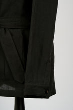 Load image into Gallery viewer, New Suitsupply Sahara Black Pure Linen Safari Jacket - Size 38R,42R, 44R, 48R