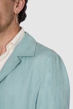 Load image into Gallery viewer, New Suitsupply Walter Mint Blue Pure Linen Shirt Jacket - Many Sizes Available