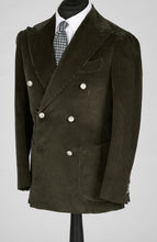 Load image into Gallery viewer, New Suitsupply Havana Dark Green Pure Cotton Corduroy Blazer - Size  38S and 38R