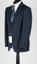 Load image into Gallery viewer, New Suitsupply Lazio Navy Plain Pure Wool Super 110s All Season Suit - Size 46L