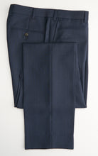 Load image into Gallery viewer, New Suitsupply Lazio Navy Plain Pure Wool Super 110s All Season Suit - Size 46L