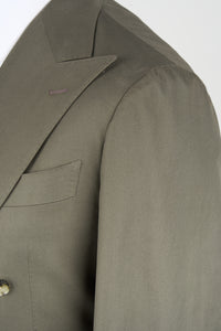 New Suitsupply Havana Desert Taupe Pure Cotton Unlined DB Suit - Size 36R, 38R, 40R, 40L, 42L and 44R