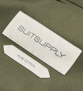 New Suitsupply Havana Desert Taupe Pure Cotton Unlined DB Suit - Size 36R, 38R, 40R, 40L, 42L and 44R