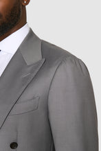 Load image into Gallery viewer, New Suitsupply Havana Steel Gray Pure Wool Super 110s All Season Low DB Suit - Size 40L