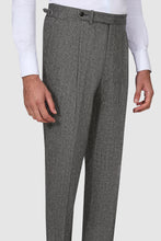 Load image into Gallery viewer, New Suitsupply Havana Tulip Mid Gray Herringbone Pure Wool 3 Piece Suit - Size 36R