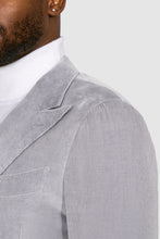 Load image into Gallery viewer, New Suitsupply Havana Light Gray Corduroy Cotton Cashmere DB Suit - Most Sizes Available!