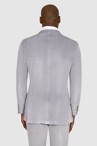 New Suitsupply Havana Light Gray Corduroy Cotton Cashmere DB Suit - Most Sizes Available!