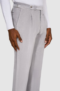 New Suitsupply Havana Light Gray Corduroy Cotton Cashmere DB Suit - Most Sizes Available!