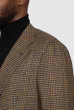 Load image into Gallery viewer, New Suitsupply Havana Mid Brown Check Wool and Cashmere Suit - Size 36S, 38S, 38R, 40R, 40L, 46R