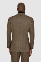 Load image into Gallery viewer, New Suitsupply Havana Mid Brown Check Wool and Cashmere Suit - Size 36S, 38S, 38R, 40R, 40L, 46R