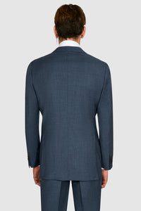 New Suitsupply Havana Mid Blue Pure Wool Suit - Size 36R, 38S, 38R, 40S, 40R, 42S, 42R, 42L, 44R