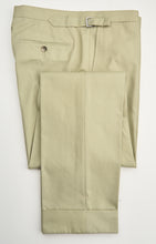 Load image into Gallery viewer, New SUITREVIEW Elmhurst Pebble Green Pure Cotton DB Suit - Size 38R