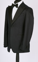 Load image into Gallery viewer, New SUITREVIEW Elmhurst Black Light Flannel Wide Peak Tuxedo - Size 40R, 40L, 42R, 44R  (Other Sizes Special Order)