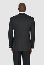 Load image into Gallery viewer, New SUITREVIEW Elmhurst Black Light Flannel Wide Peak Tuxedo - Size 40R, 40L, 42R, 44R  (Other Sizes Special Order)