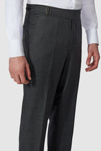 Load image into Gallery viewer, New SUITREVIEW Elmhurst Anthracite Gray Pure Wool All Season 3 Roll 2 Suit - Size 42R (Other Sizes Made To Order)