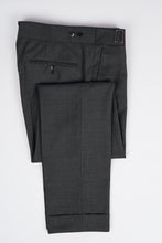 Load image into Gallery viewer, New SUITREVIEW Elmhurst Anthracite Gray Pure Wool All Season 3 Roll 2 Suit - Size 42R (Other Sizes Made To Order)