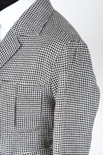 Load image into Gallery viewer, New Suitsupply Sahara Black Houndstooth Pure Linen Safari Jacket - Size 40R and 48R