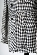 Load image into Gallery viewer, New Suitsupply Sahara Black Houndstooth Pure Linen Safari Jacket - Size 40R and 48R